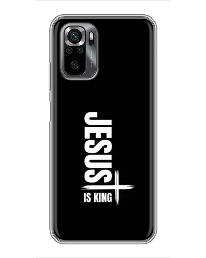 Чехол для Xiaomi POCO M5s с картинкой «Вертикаль веры Jesus»