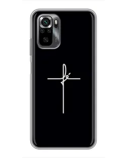 Чехол для Xiaomi POCO M5s с картинкой «Тонкий крест»