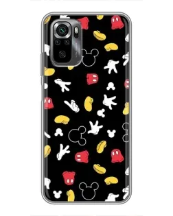 Чехол для Xiaomi POCO M5s с картинкой «Графический принт лапок»