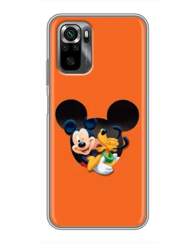 Чехол для Xiaomi POCO M5s с картинкой «Сердце Микки Минни»
