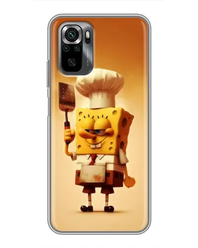 Чехол для Xiaomi POCO M5s с картинкой «Губка Боб повар» Чехол для Xiaomi POCO M5s с картинкой «Губка Боб повар»