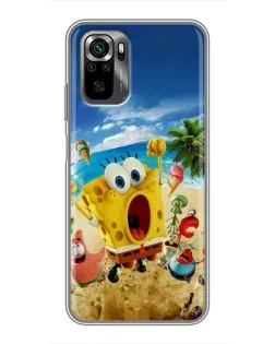 Чехол для Xiaomi POCO M5s с картинкой «Развлечения на пляже»