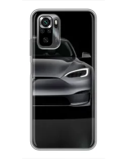 Чохол для Xiaomi POCO M5s з картинкою «Tesla Model S Look»