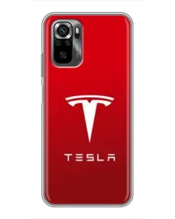 Чохол для Xiaomi POCO M5s з картинкою «Tesla Red Classic»