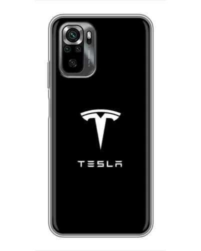 Чехол для Xiaomi POCO M5s с картинкой «Tesla White Logo» Чехол для Xiaomi POCO M5s с картинкой «Tesla White Logo»