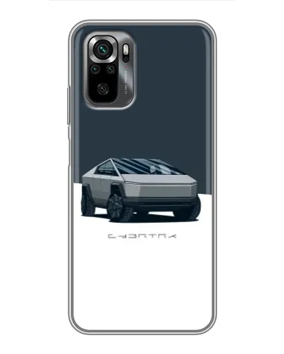 Чехол для Xiaomi POCO M5s с картинкой «Серебристый Cybertruck Tesla» Чехол для Xiaomi POCO M5s с картинкой «Серебристый Cybertruck Tesla»