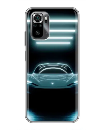Чехол для Xiaomi POCO M5s с картинкой «Tesla в неоне» Чехол для Xiaomi POCO M5s с картинкой «Tesla в неоне»