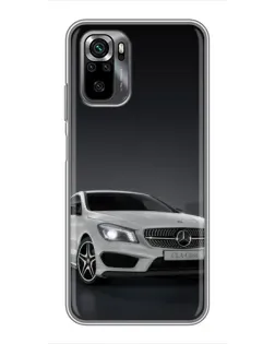 Чохол для Xiaomi POCO M5s з картинкою «Mercedes AMG GT Silver»