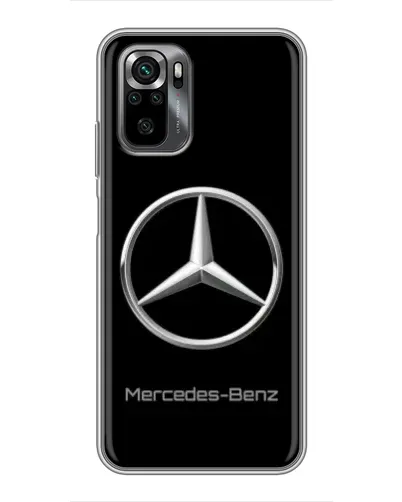 Чехол для Xiaomi POCO M5s с картинкой «Mercedes Silver Logo»