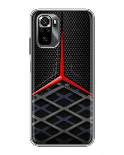 Чехол для Xiaomi POCO M5s с картинкой «Mercedes Carbon Grid»