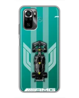 Чехол для Xiaomi POCO M5s с картинкой «Mercedes AMG Petronas»