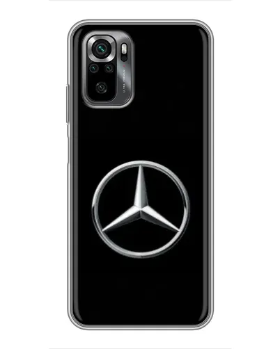 Чехол для Xiaomi POCO M5s с картинкой «Mercedes классический лого»