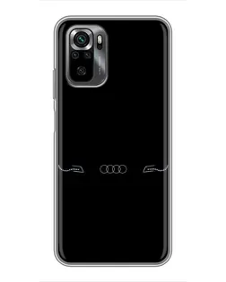 Чохол для Xiaomi POCO M5s з картинкою «Audi — світловий підпис»