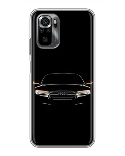 Чохол для Xiaomi POCO M5s з картинкою «Audi — нічний контур»