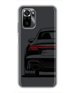 Чохол для Xiaomi POCO M5s з картинкою «Задня частина Audi — арт»