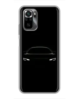 Чохол для Xiaomi POCO M5s з картинкою «Погляд Audi у темряві»