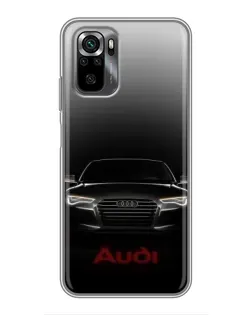 Чохол для Xiaomi POCO M5s з картинкою «Audi — градієнтний контур»