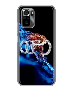 Чохол для Xiaomi POCO M5s з картинкою «Енергія лого Audi»