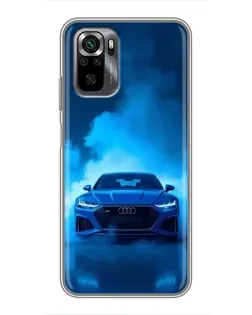 Чохол для Xiaomi POCO M5s з картинкою «Audi — блакитна енергія»