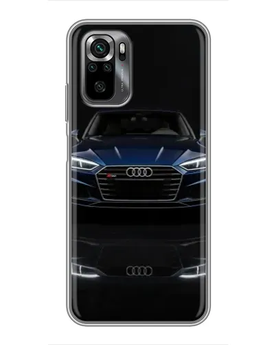 Чехол для Xiaomi POCO M5s с картинкой «Audi — ночное отражение» Чехол для Xiaomi POCO M5s с картинкой «Audi — ночное отражение»