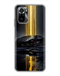 Чохол для Xiaomi POCO M5s з картинкою «Нічний Lamborghini драйв»