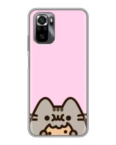 Чехол для Xiaomi POCO M5s с картинкой «Pusheen и печенье» Чехол для Xiaomi POCO M5s с картинкой «Pusheen и печенье»
