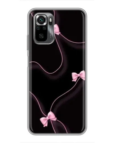 Чехол для Xiaomi POCO M5s с картинкой «Розовые ленты»
