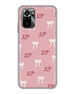 Чехол для Xiaomi POCO M5s с картинкой «Сердца и банты» Чехол для Xiaomi POCO M5s с картинкой «Сердца и банты»