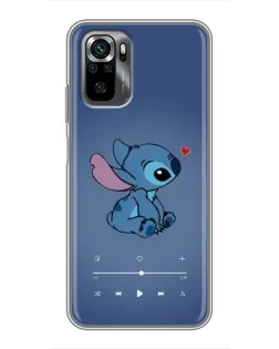 Чехол для Xiaomi POCO M5s с картинкой «Музыкальный Stitch»