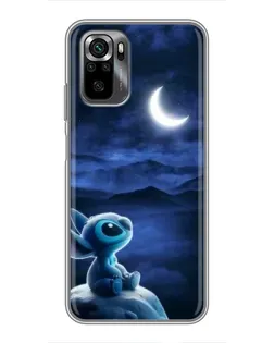 Чехол для Xiaomi POCO M5s с картинкой «Лунная ночь Стича»