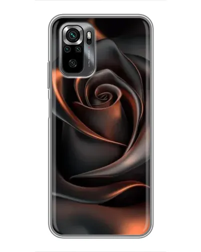 Чехол для Xiaomi POCO M5s с картинкой «Шелковая черная роза» Чехол для Xiaomi POCO M5s с картинкой «Шелковая черная роза»