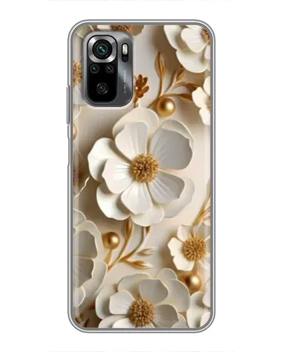 Чехол для Xiaomi POCO M5s с картинкой «Белие бумажние цвети» Чехол для Xiaomi POCO M5s с картинкой «Белие бумажние цвети»