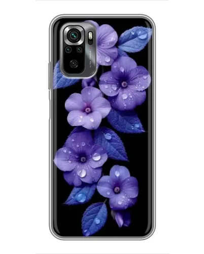 Чехол для Xiaomi POCO M5s с картинкой «Фиолетовые цветы с росою» Чехол для Xiaomi POCO M5s с картинкой «Фиолетовые цветы с росою»