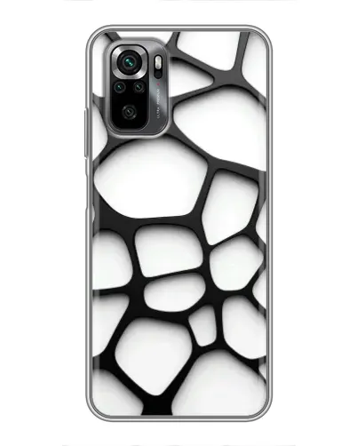 Чехол для Xiaomi POCO M5s с картинкой «Белая объемная сетка» Чехол для Xiaomi POCO M5s с картинкой «Белая объемная сетка»
