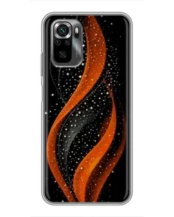Чехол для Xiaomi POCO M5s с картинкой «Огненная звездная волна»