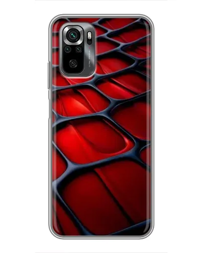 Чехол для Xiaomi POCO M5s с картинкой «Красная глянцевая сетка» Чехол для Xiaomi POCO M5s с картинкой «Красная глянцевая сетка»
