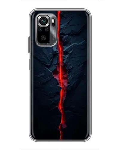 Чехол для Xiaomi POCO M5s с картинкой «Kрасная лавовая трещина» Чехол для Xiaomi POCO M5s с картинкой «Kрасная лавовая трещина»
