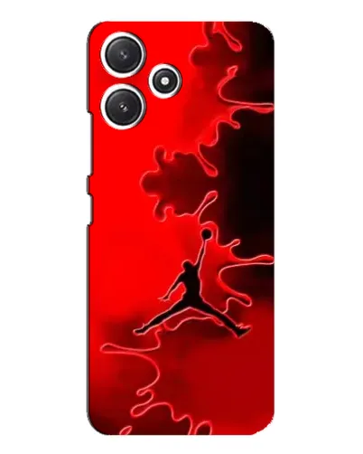 Чехол для Xiaomi POCO M6 Pro (5G) с картинкой «Jordan Red Smoke» Чехол для Xiaomi POCO M6 Pro (5G) с картинкой «Jordan Red Smoke»