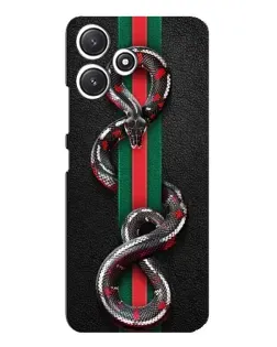 Чохол для Xiaomi POCO M6 Pro (5G) з картинкою «Gucci — змія на смузі» Чохол для Xiaomi POCO M6 Pro (5G) з картинкою «Gucci — змія на смузі»