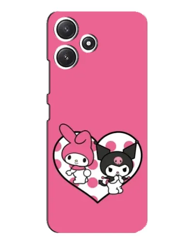 Чехол для Xiaomi POCO M6 Pro (5G) с картинкой «Kuromi и My Melody» Чехол для Xiaomi POCO M6 Pro (5G) с картинкой «Kuromi и My Melody»