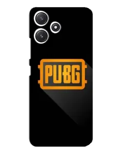 Чехол для Xiaomi POCO M6 Pro (5G) с картинкой «PUBG — рамка лого»