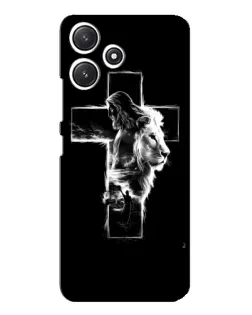 Чохол для Xiaomi POCO M6 Pro (5G) з картинкою «Сяючий хрест Jesus»