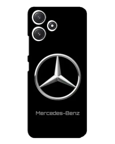 Чехол для Xiaomi POCO M6 Pro (5G) с картинкой «Mercedes Silver Logo»