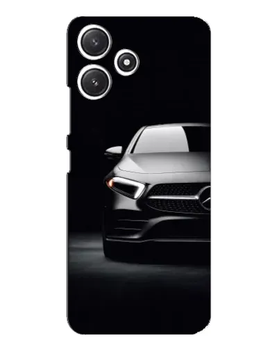 Чехол для Xiaomi POCO M6 Pro (5G) с картинкой «Свет фар Mercedes»