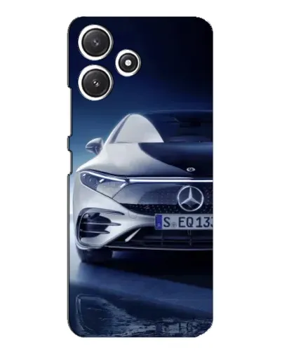 Чехол для Xiaomi POCO M6 Pro (5G) с картинкой «Mercedes EQ — будущее»