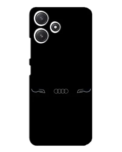 Чехол для Xiaomi POCO M6 Pro (5G) с картинкой «Audi — световой подпись»