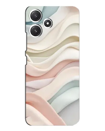 Чехол для Xiaomi POCO M6 Pro (5G) с картинкой «Пастельные нежные волны»