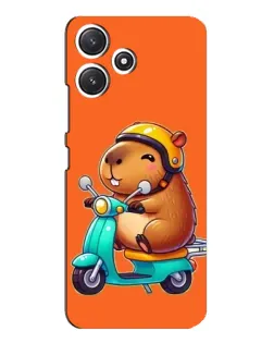 Чехол для Xiaomi POCO M6 Pro (5G) с картинкой «Капибара на скутере» Чехол для Xiaomi POCO M6 Pro (5G) с картинкой «Капибара на скутере»