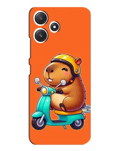Чехол для Xiaomi POCO M6 Pro (5G) с картинкой «Капибара на скутере» Чехол для Xiaomi POCO M6 Pro (5G) с картинкой «Капибара на скутере»