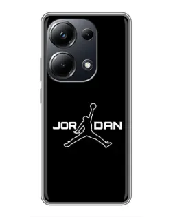 Чехол для Xiaomi POCO M6 Pro с картинкой «Nike Pink Swirl»